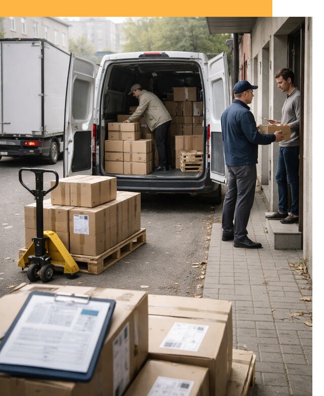 Доставка грузов от двери до двери с таможней от 46593 руб.