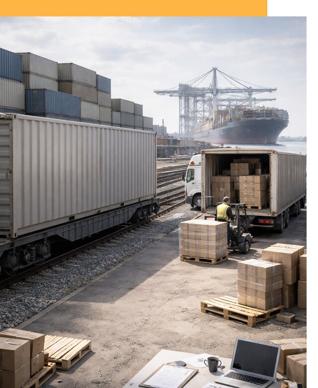 Мультимодальные перевозки грузов по миру от 46593 руб