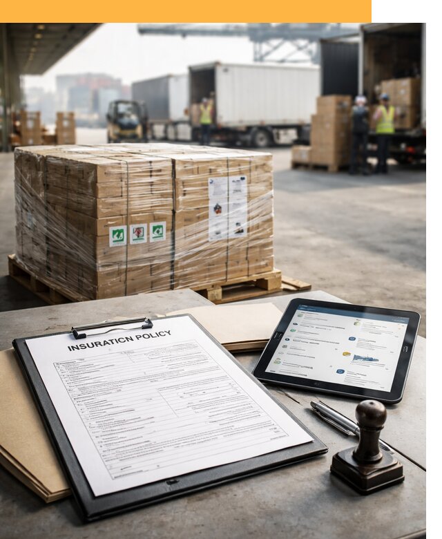 Страхование международных грузов от 3624 руб, полная защита