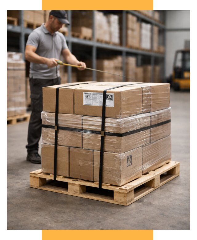 Упаковка и паллетирование грузов от 3624 р. | СетСервис-Мчр