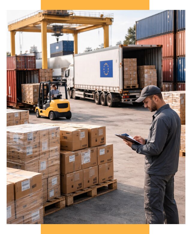 Доставка грузов из Европы от 12425 р., логистика СетСервис-Мчр