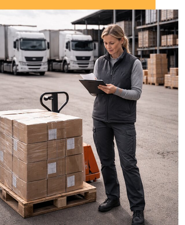 Доставка грузов из Европы к дверям клиента от 12425 руб