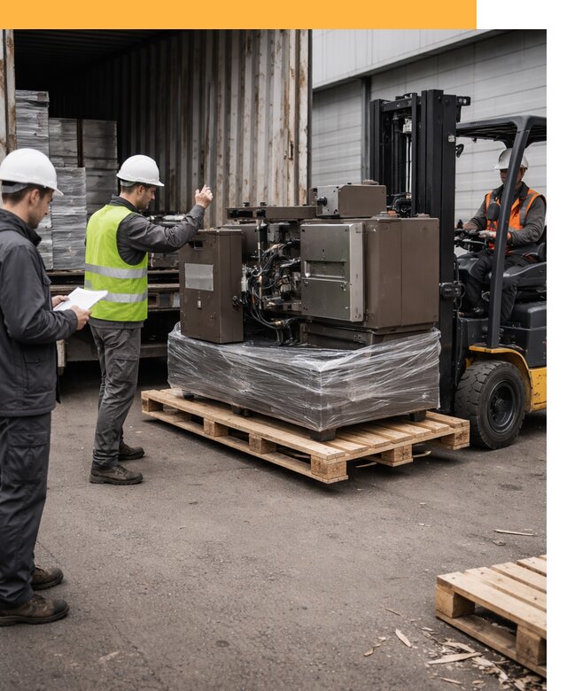 Доставка промышленного оборудования из Европы от 46593