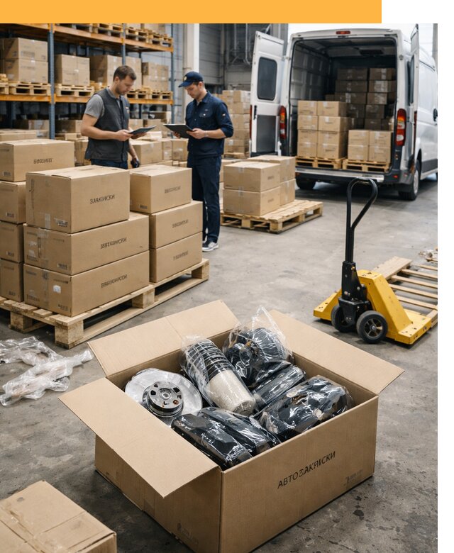 Доставка автозапчастей из Европы от 12943 руб быстро и надёжно