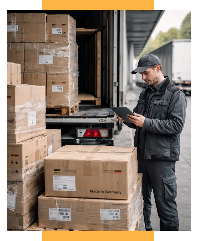 Доставка грузов из Германии от 46593 р. быстро - СетСервис-Мчр