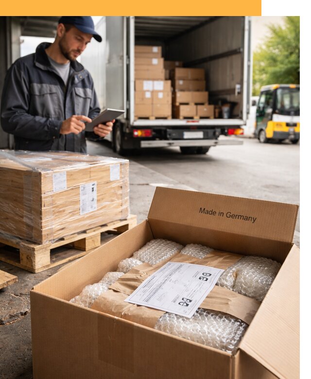 Доставка грузов из Германии от 46593 руб с таможенным оформлением