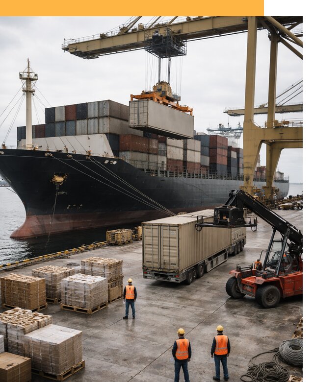 Морские перевозки из Индии: доставка FCL/LCL, таможня от 124248