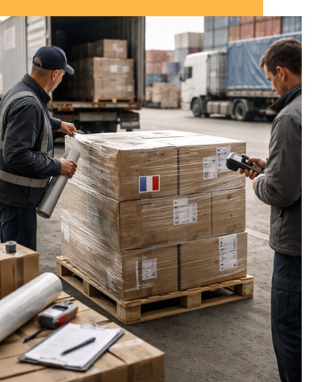 Доставка грузов во Францию от 25885 быстро и надежно