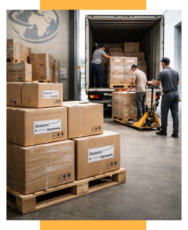 Доставка грузов в Израиль и экспорт от 46593 р. СетСервис-Мчр