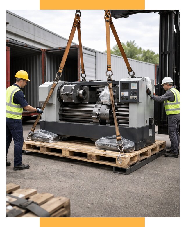 Перевозка станков и таможня от 62124 р. | СетСервис-Мчр логистика