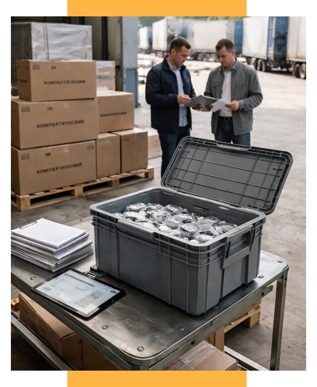 Перевозка комплектующих из Китая от 6730 р. | СетСервис-Мчр