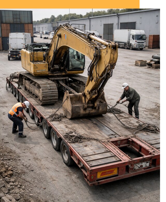 Перевозка спецтехники по России и миру от 46593 руб