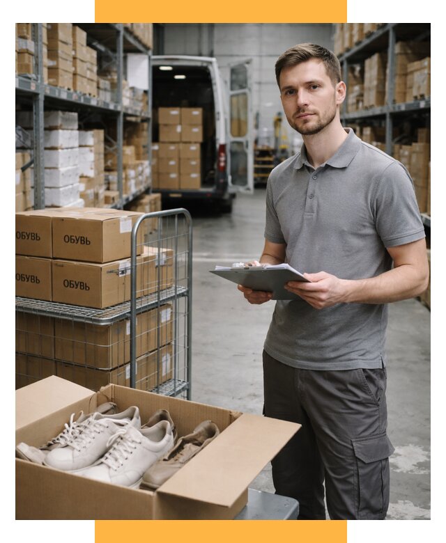 Доставка обуви из Китая и Турции от 4659 р. СетСервис-Мчр