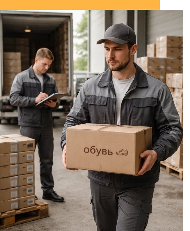 Международная перевозка обуви с таможенным оформлением от 4659