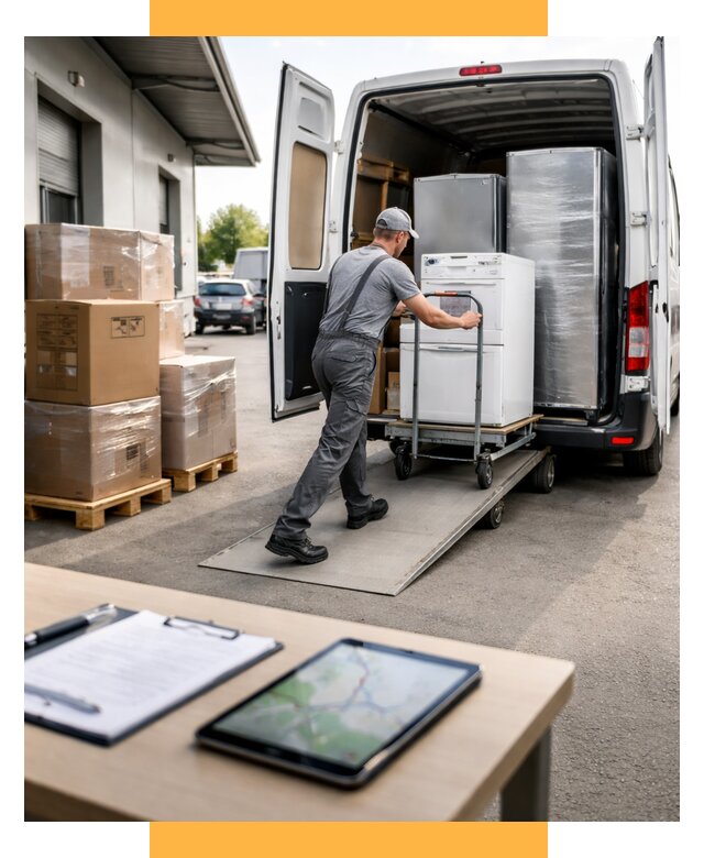 Перевозка бытовой техники от 6730 р. - логистика СетСервис-Мчр