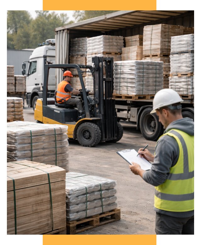 Перевозка строительных материалов от 5695 р. | СетСервис-Мчр