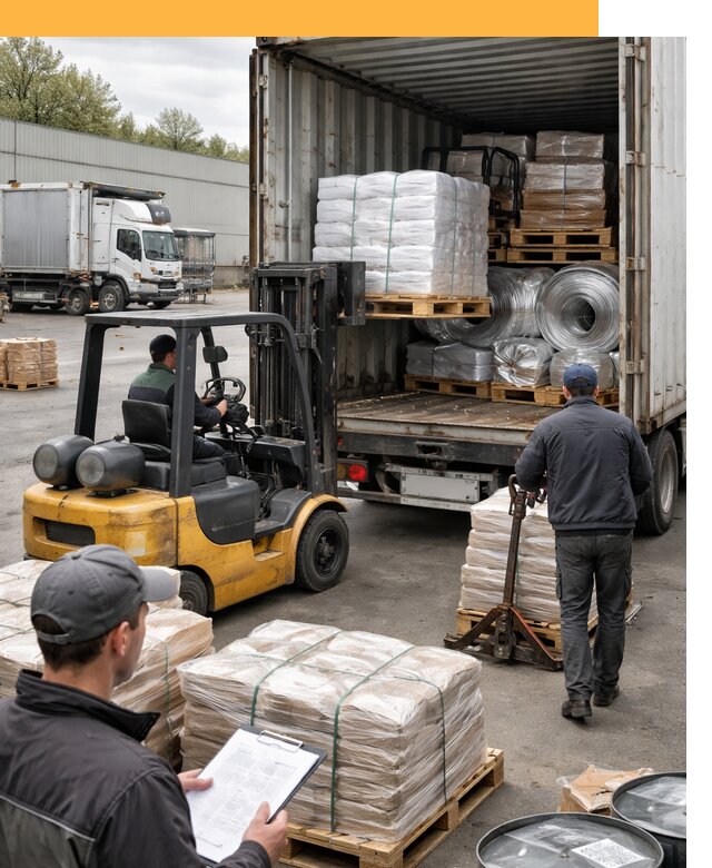 Международная перевозка сырья для производства от 6730 руб