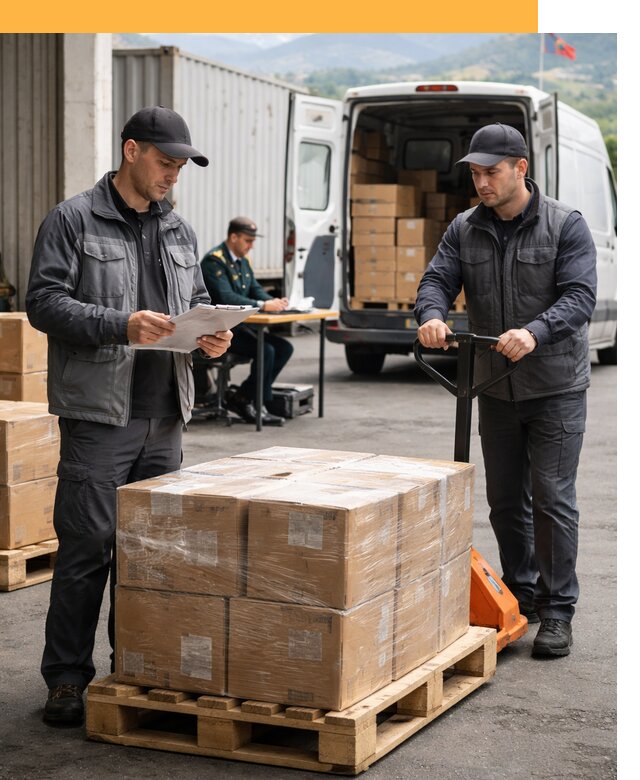 Доставка грузов через Армению, быстрая таможенная очистка от 25885