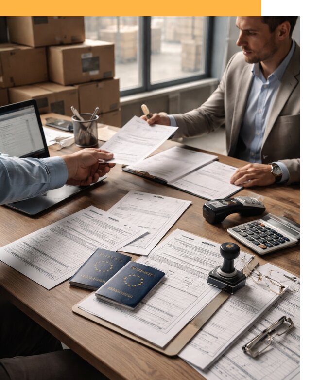 Таможенное оформление грузов из Европы от 8801 руб