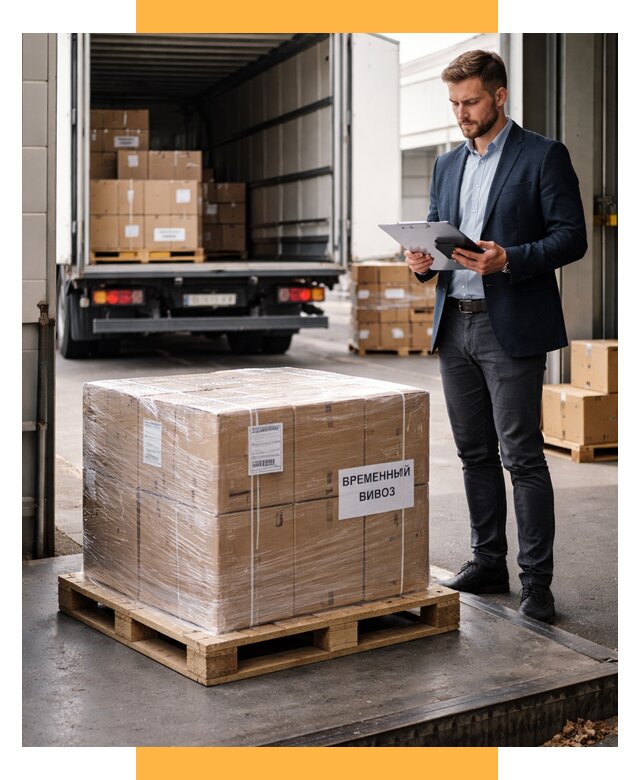 Временный вывоз товаров под ключ от 8283 р. | СетСервис-Мчр
