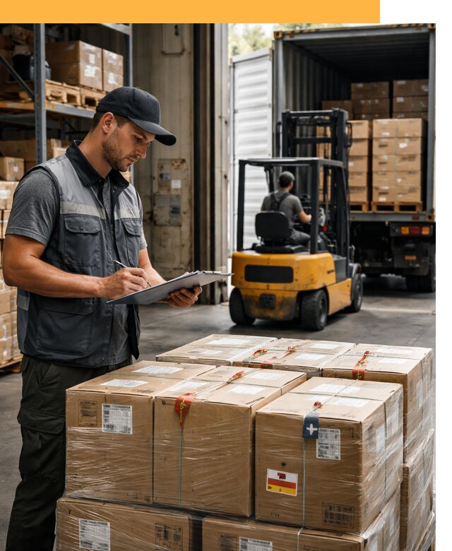 Реэкспорт товаров с таможенным оформлением и доставкой от 12425