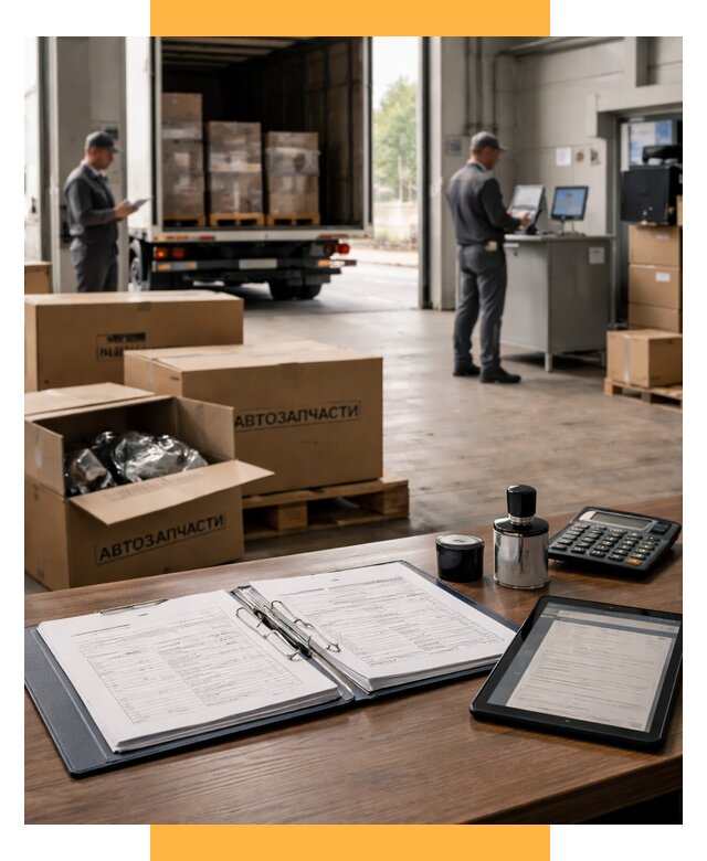 Таможенное оформление автозапчастей под ключ от 8801 р., СетСервис-Мчр