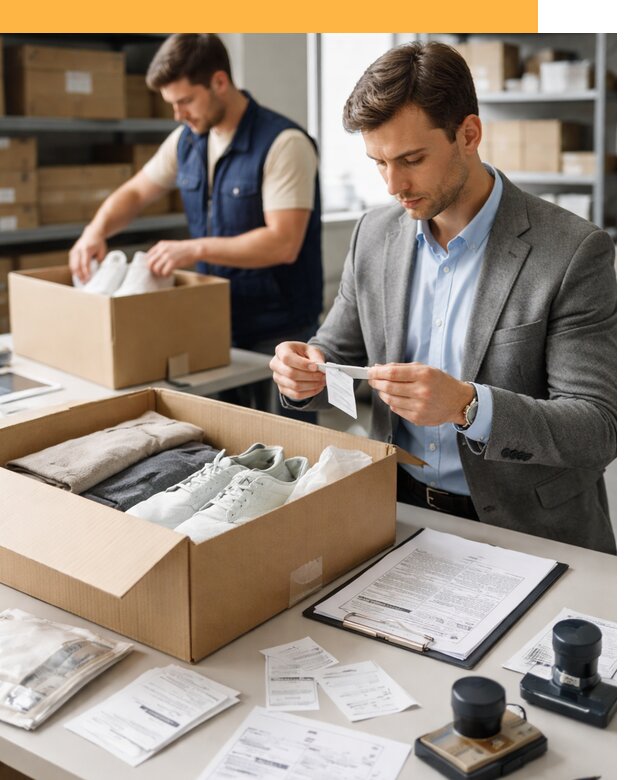 Таможенное оформление одежды и обуви по выгодной цене от 6730 руб