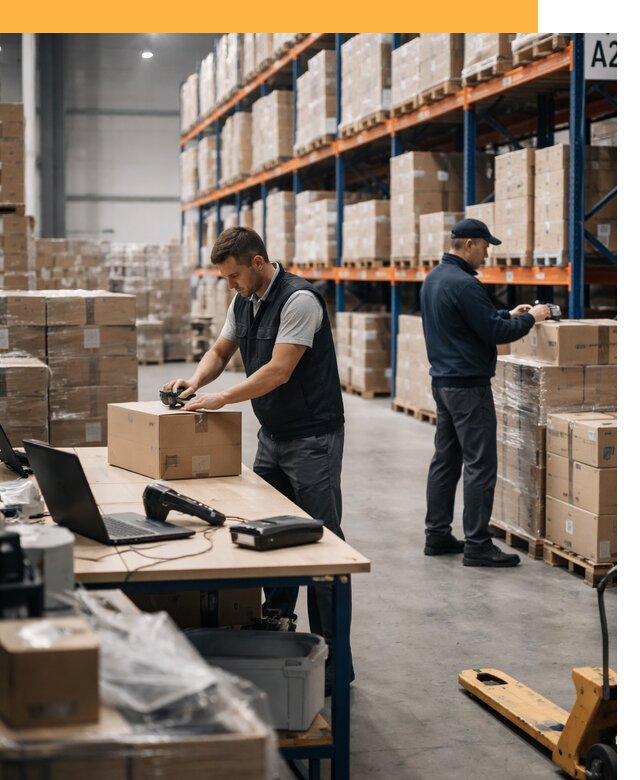 Склад консолидации в Европе: хранение, сортировка от 6730